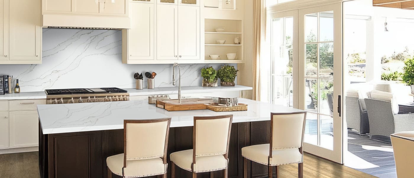 Calacatt Izaro Quartz countertop