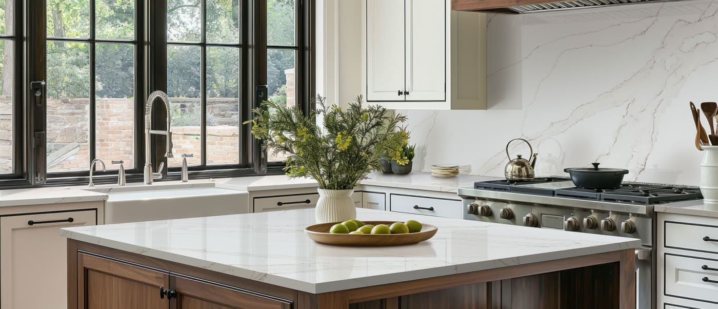 Calacatt Izaro Quartz countertop
