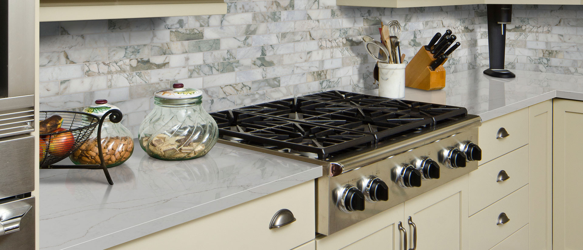 Calacatta Prado Quartz Countertop