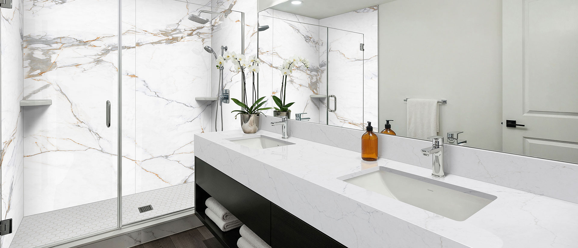 Calacatta Miraggio Duo Quartz Countertop