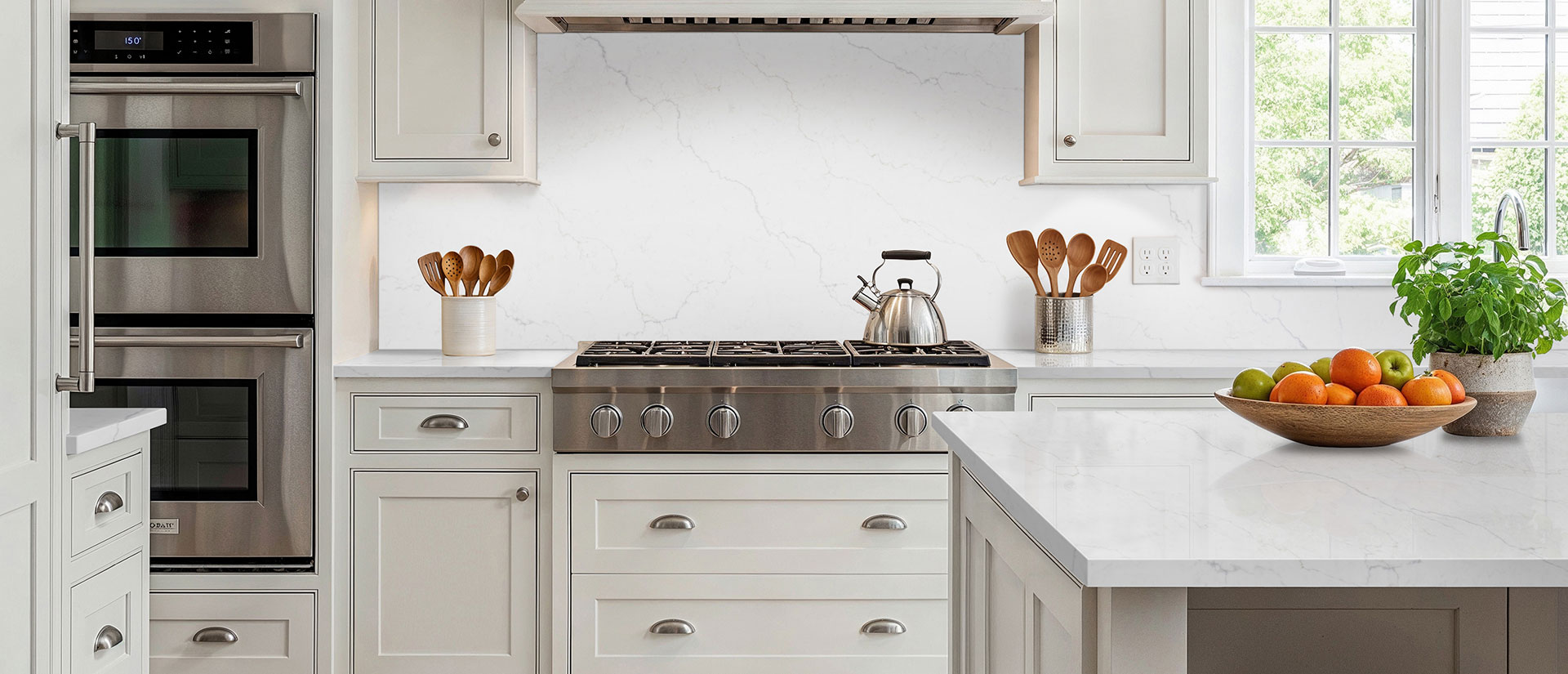 Calacatta Miraggio Duo Quartz Countertop