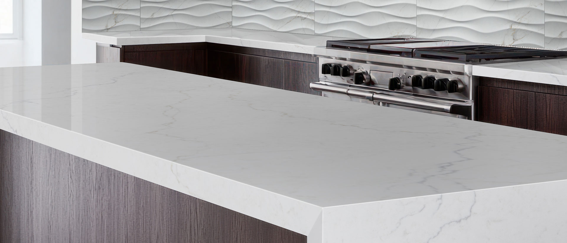 Calacatta Miraggio Duo Quartz Countertop