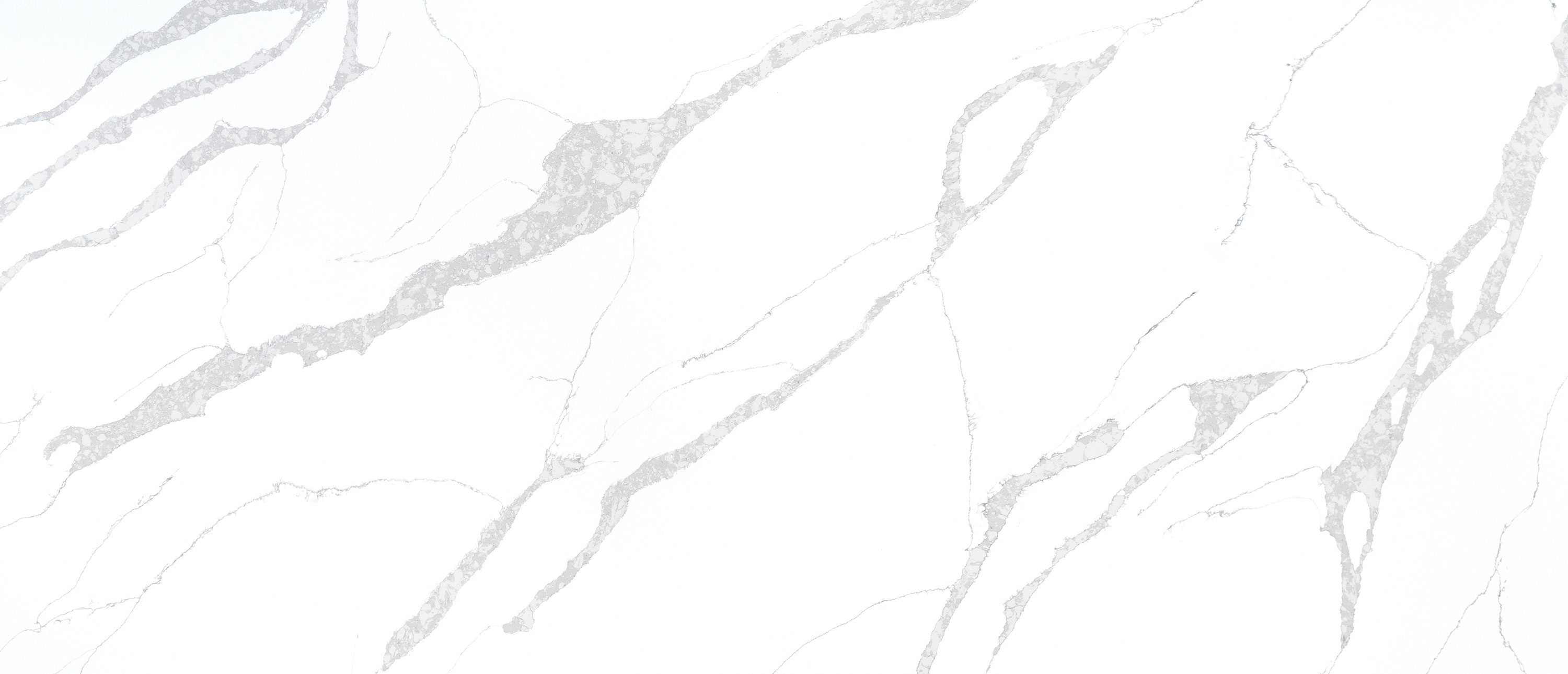 Calacatta Leon White Quartz Slab