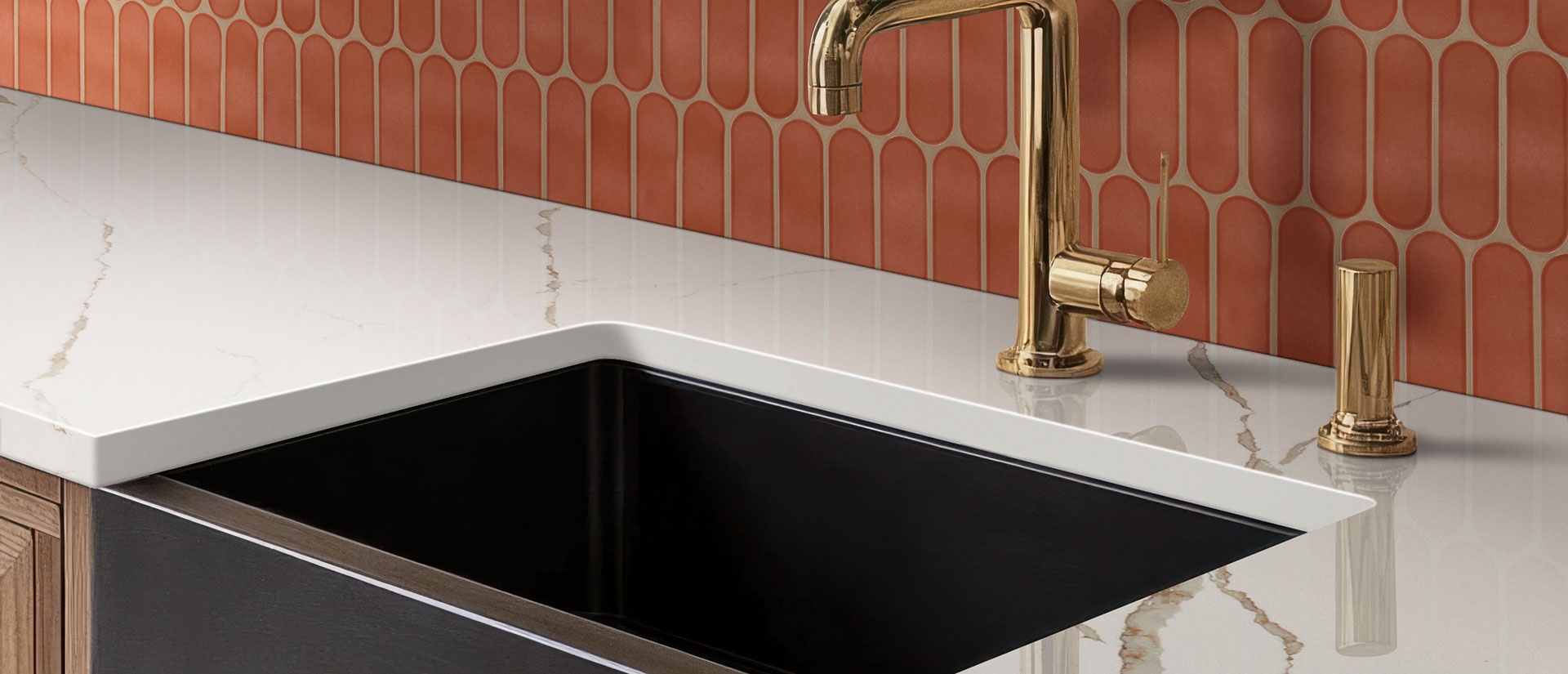 Calacatta Laza Oro Quartz Countertop