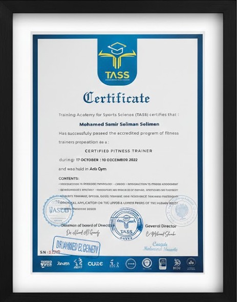 Certificate 2023