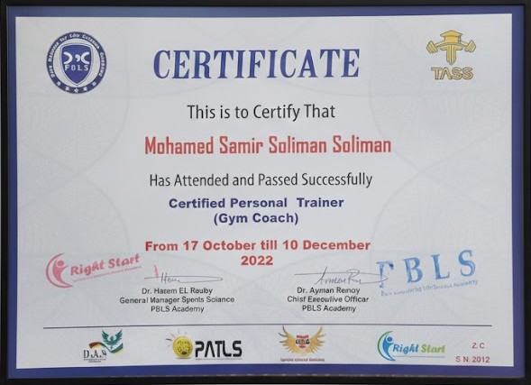 Certificate 2020