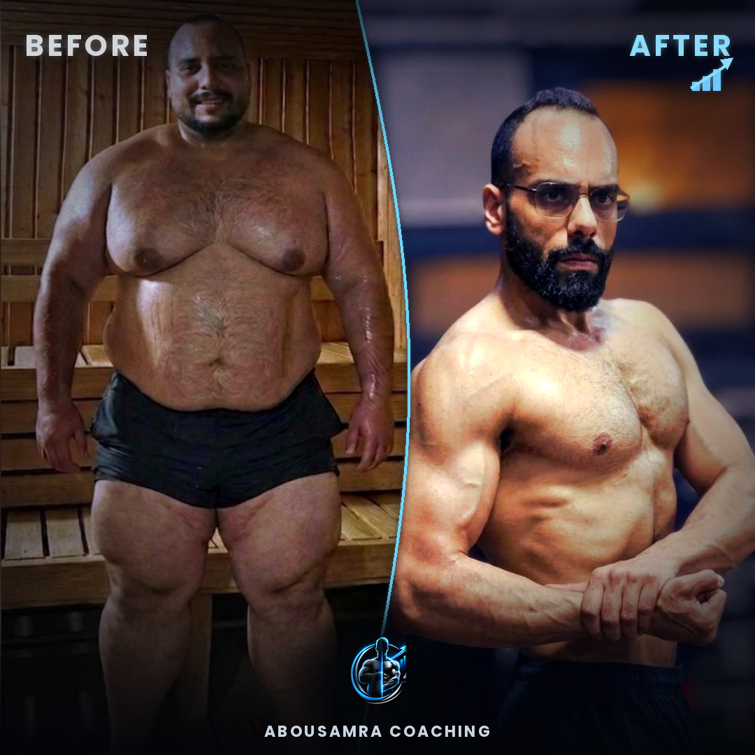 Coach Mohamed Samir transformation photo