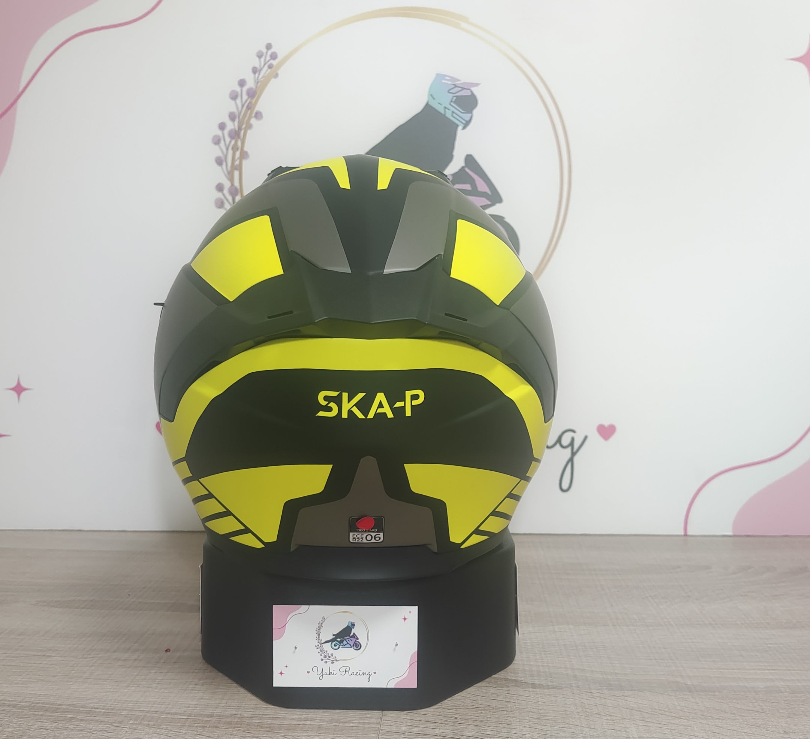 1 MHG Jedi Sport Negro Amarillo Flou mate - 4