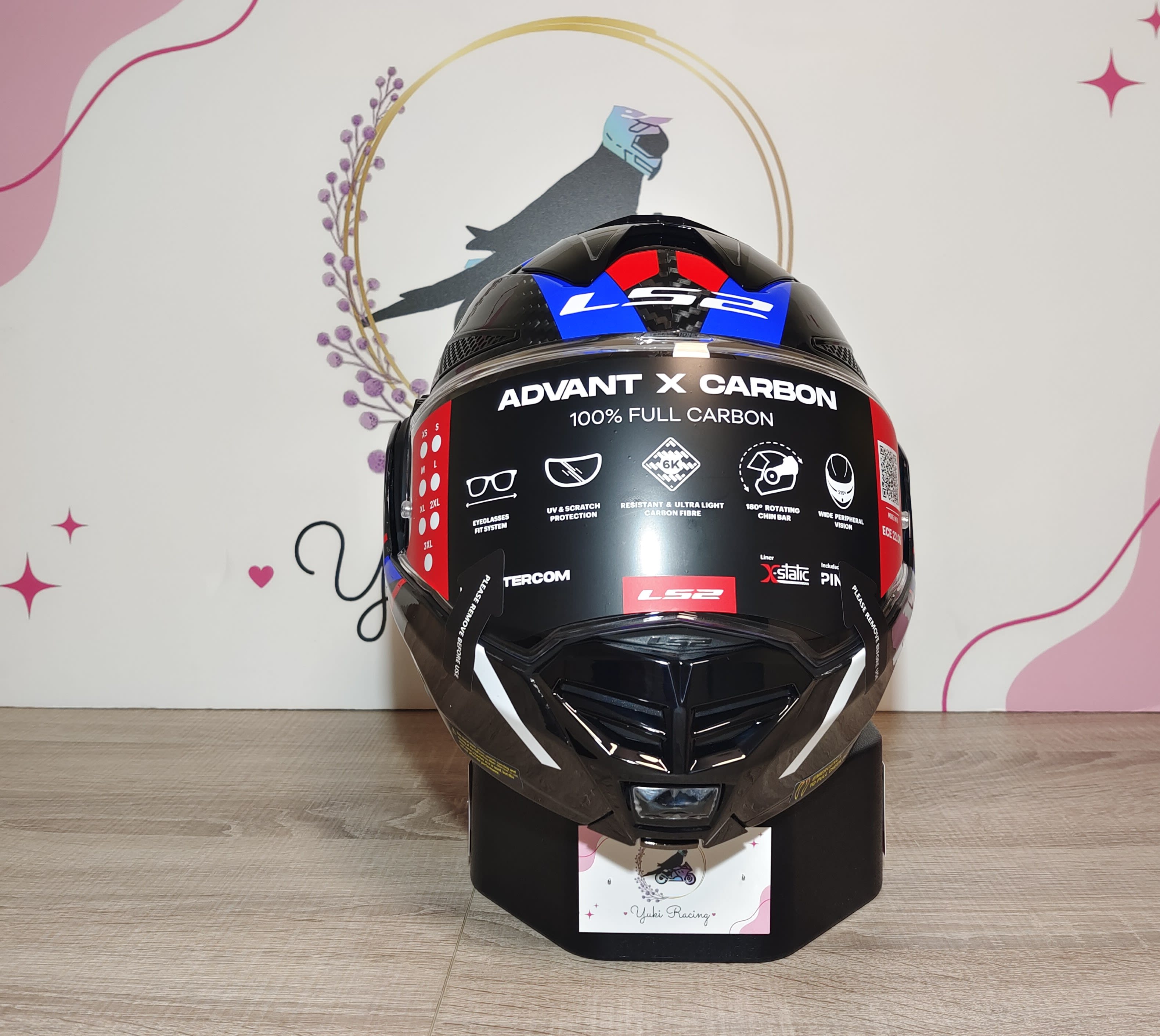 FF901 Advant X Carbono Future II Blanco Azul Brillo - 2