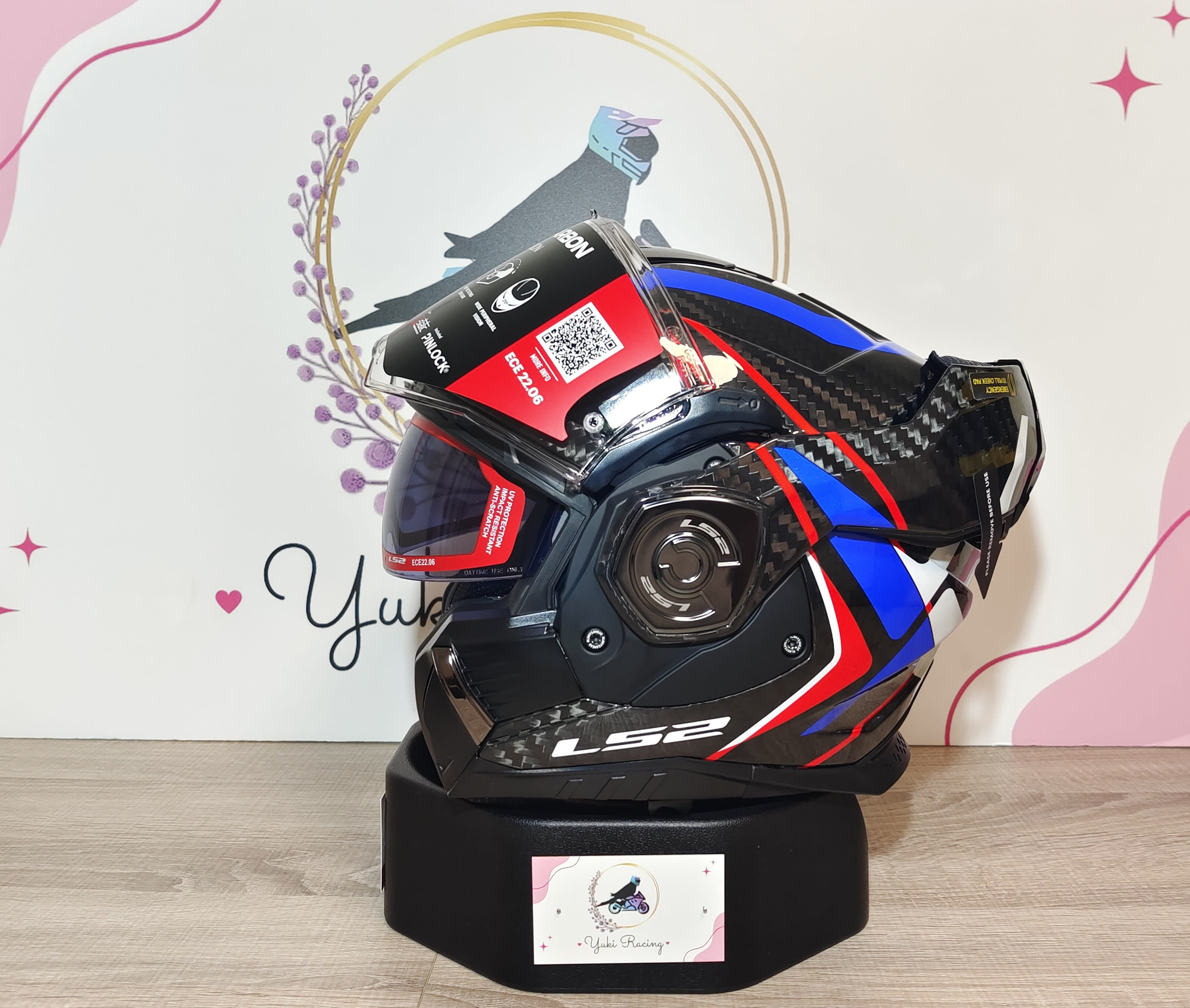 FF901 Advant X Carbono Future II Blanco Azul Brillo - 4