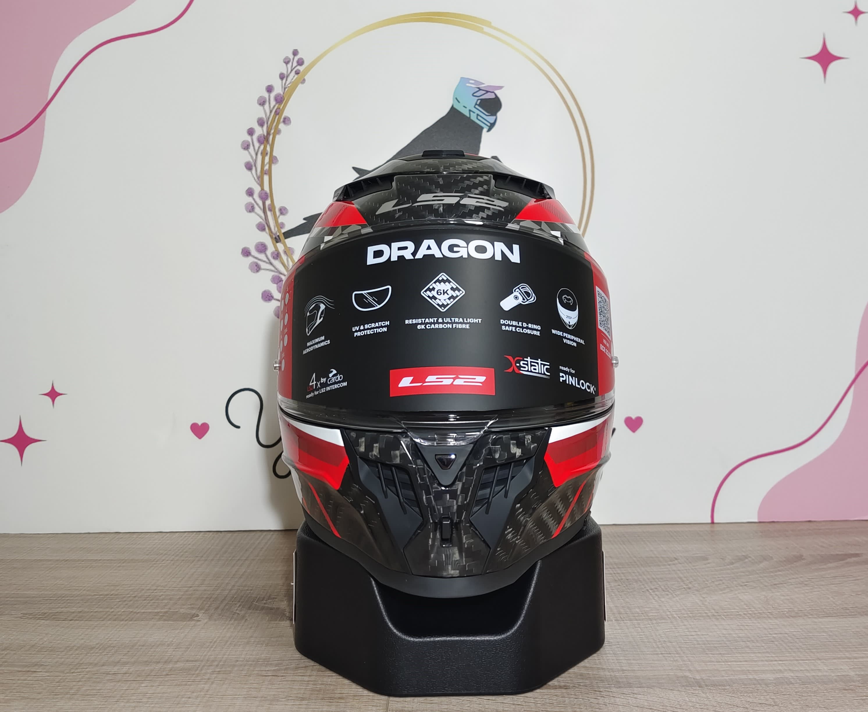FF807 Dragon Trax Rojo Brillo  - 2
