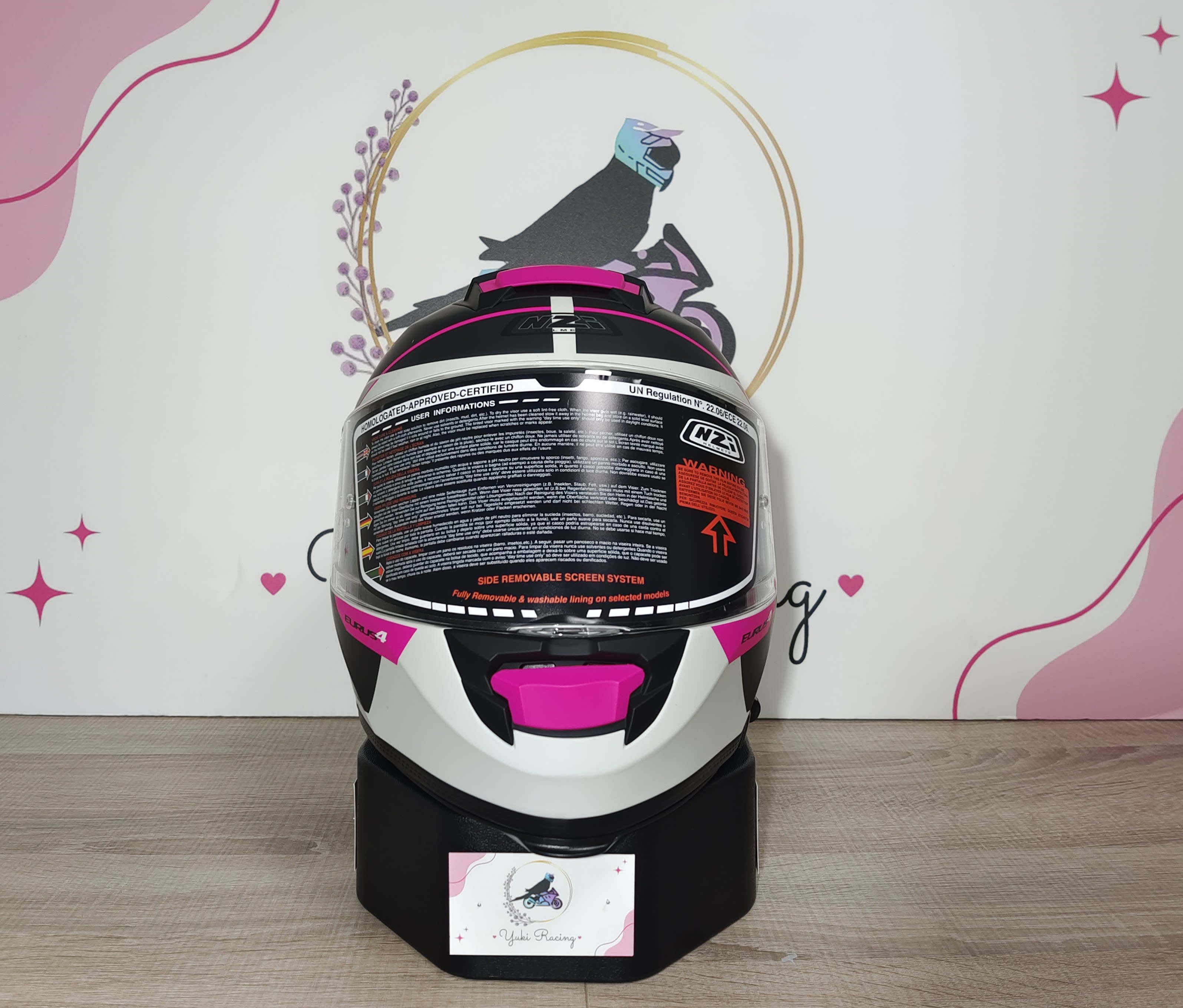 Eurus 4 Duo Stream Vanguard Pearl Antracite Rosa Mate - 2