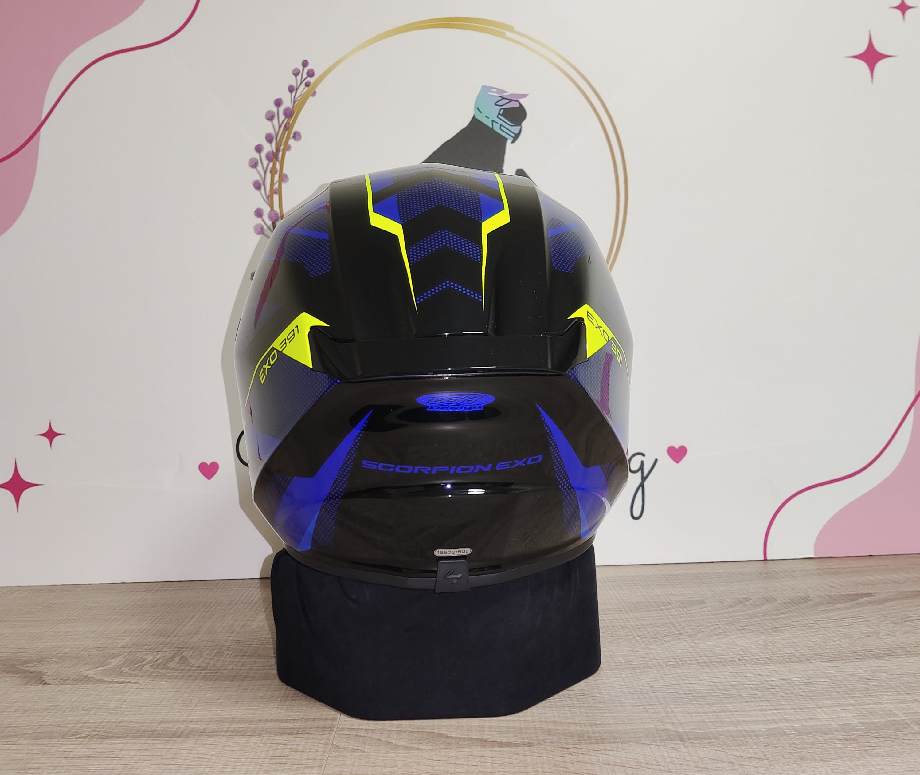 Exo-391 Aaxo Negro Azul - 4