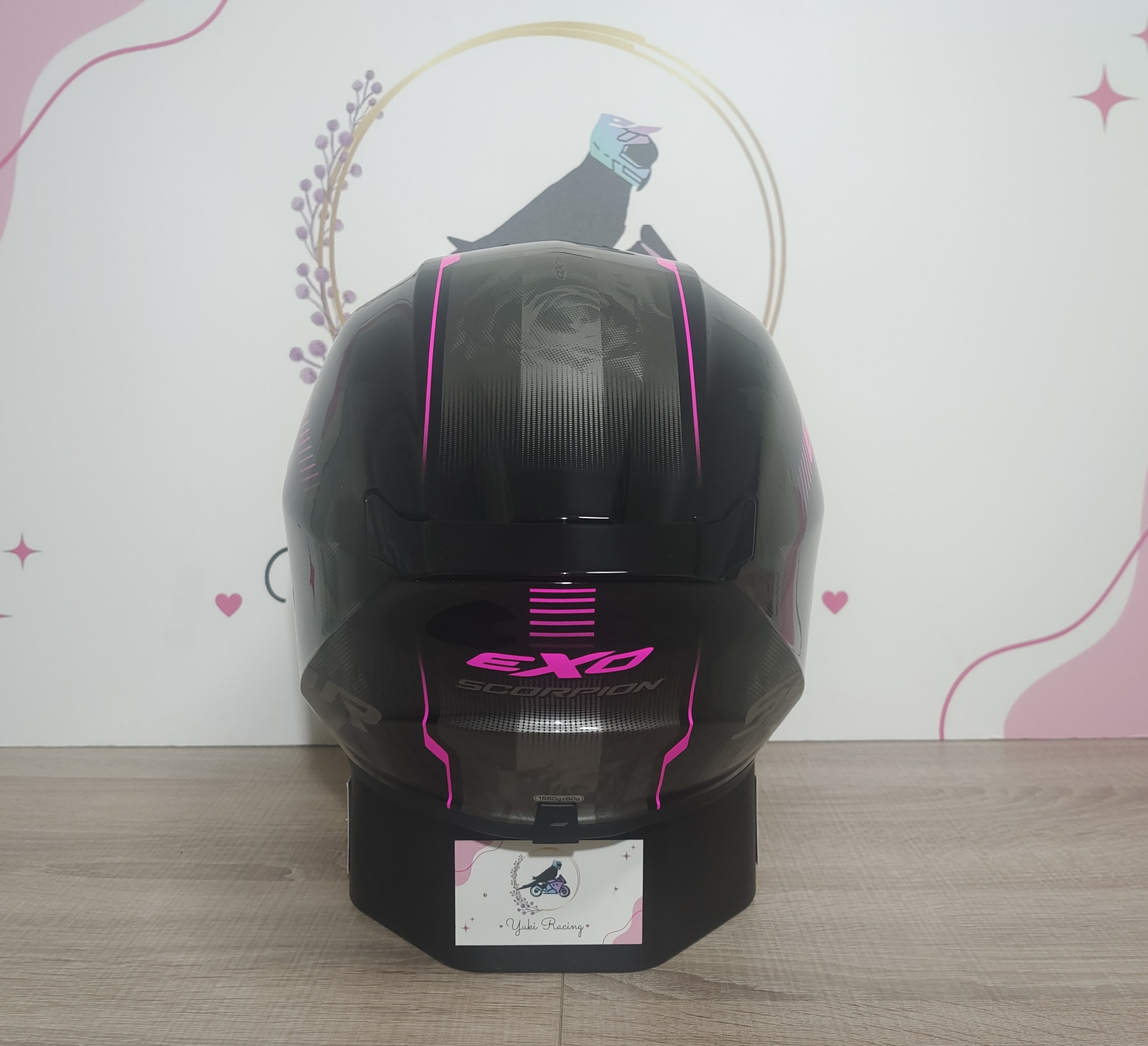 Exo-391 Ava Negro Rosa Brillo - 4