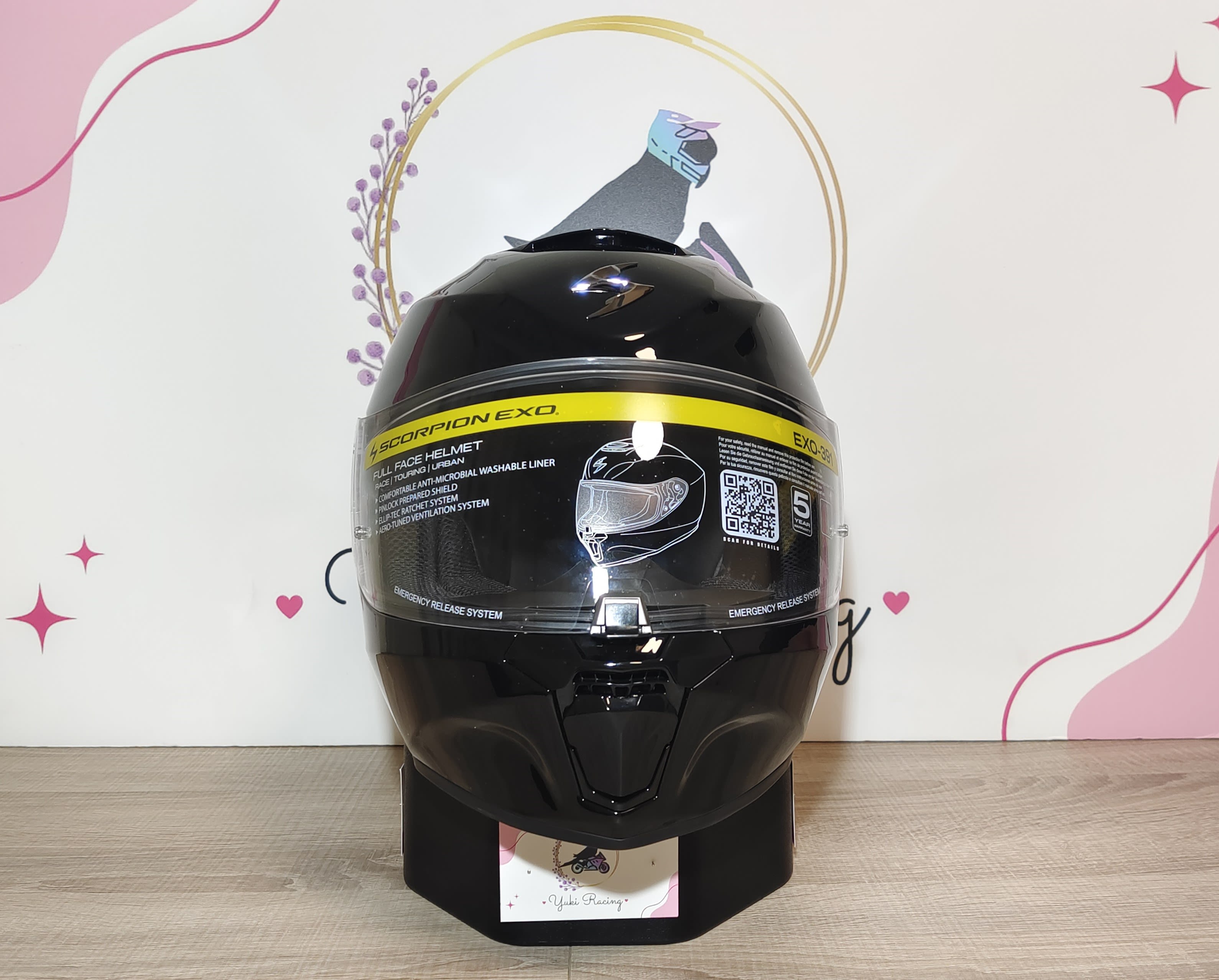 Exo-391 Negro Brillo - 2
