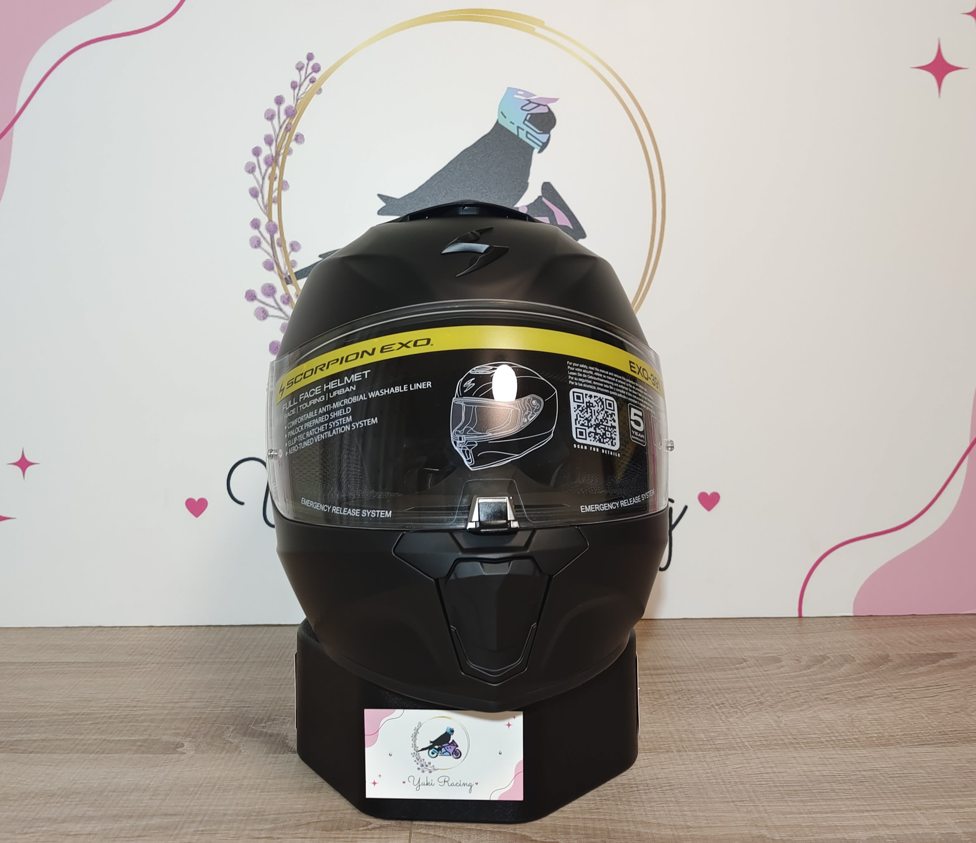 Exo-391 Negro Mate - 2