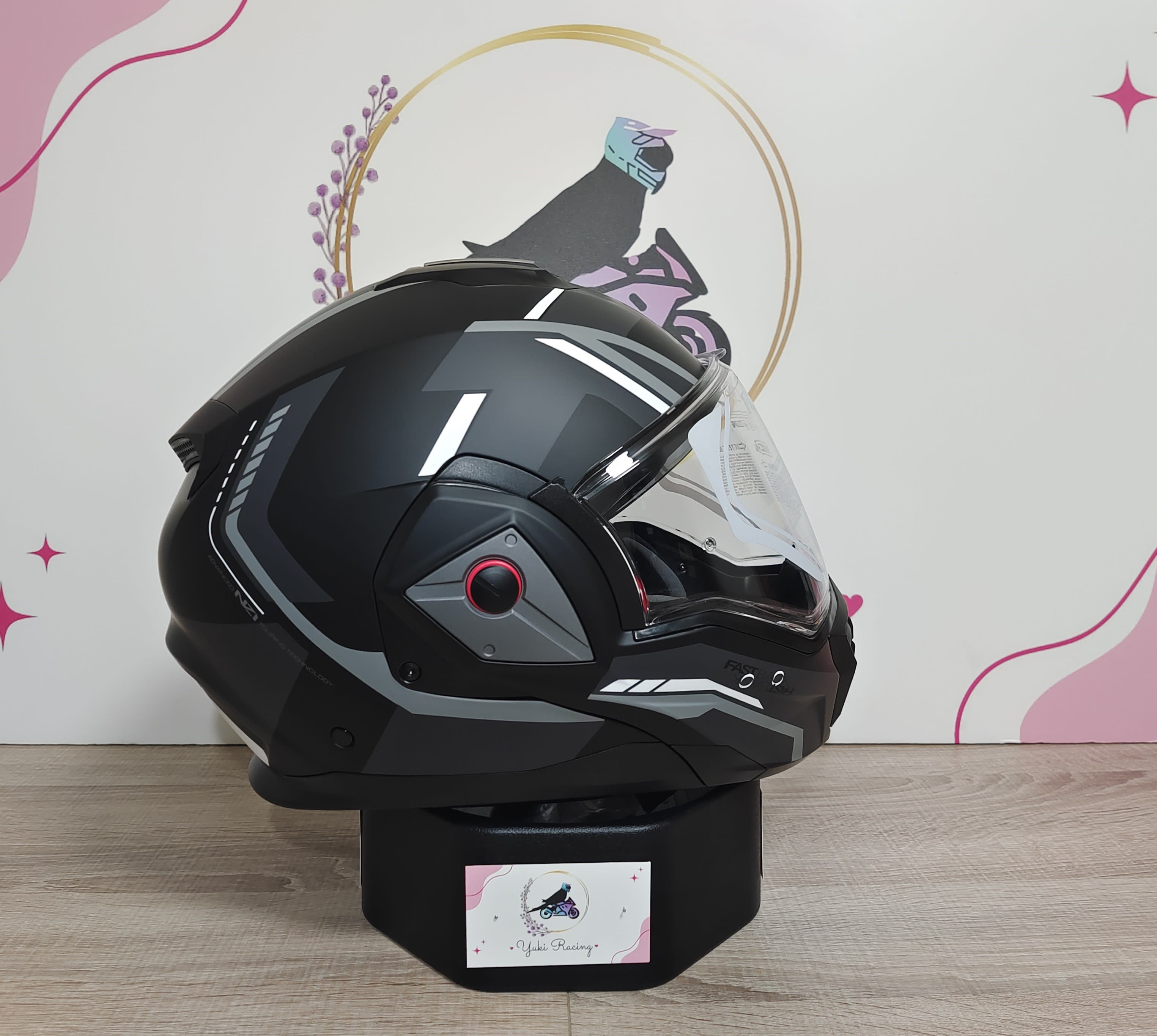 Fastback Duo Shadow Negro Mate Antracita - 1