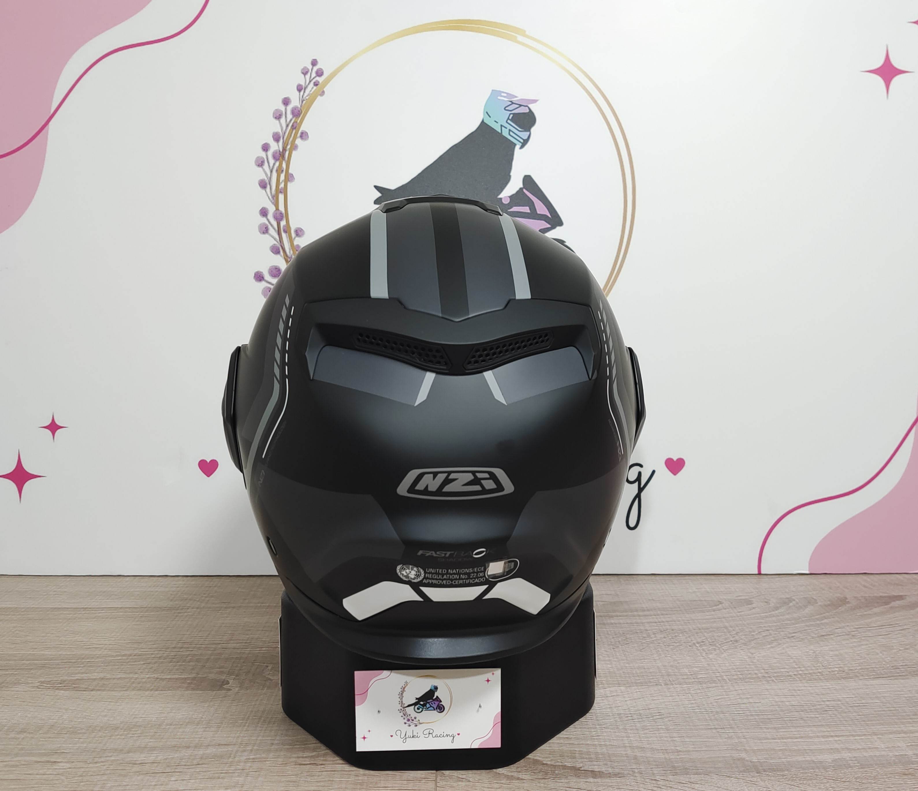 Fastback Duo Shadow Negro Mate Antracita - 5