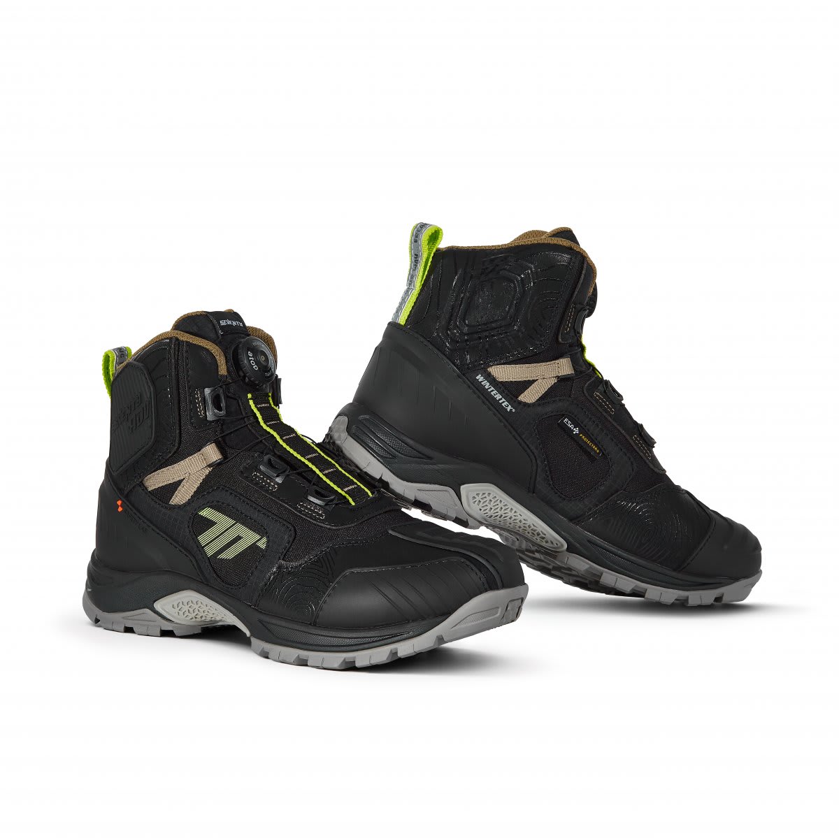 Botas Seventy SD-BA7 Stelvio Hombre Negro Arena Amarillo - 1