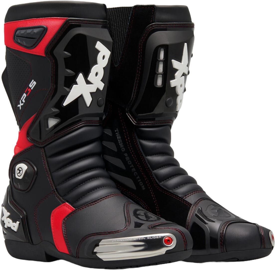 Botas XPD XP3-S Negro Rojo - 1