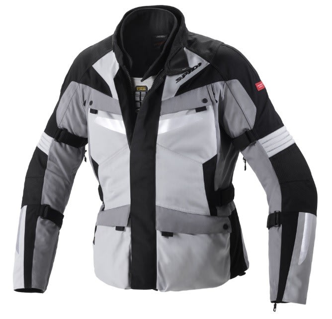 Chaqueta Spidi Alpentrophy H2Out Negro Gris - 1