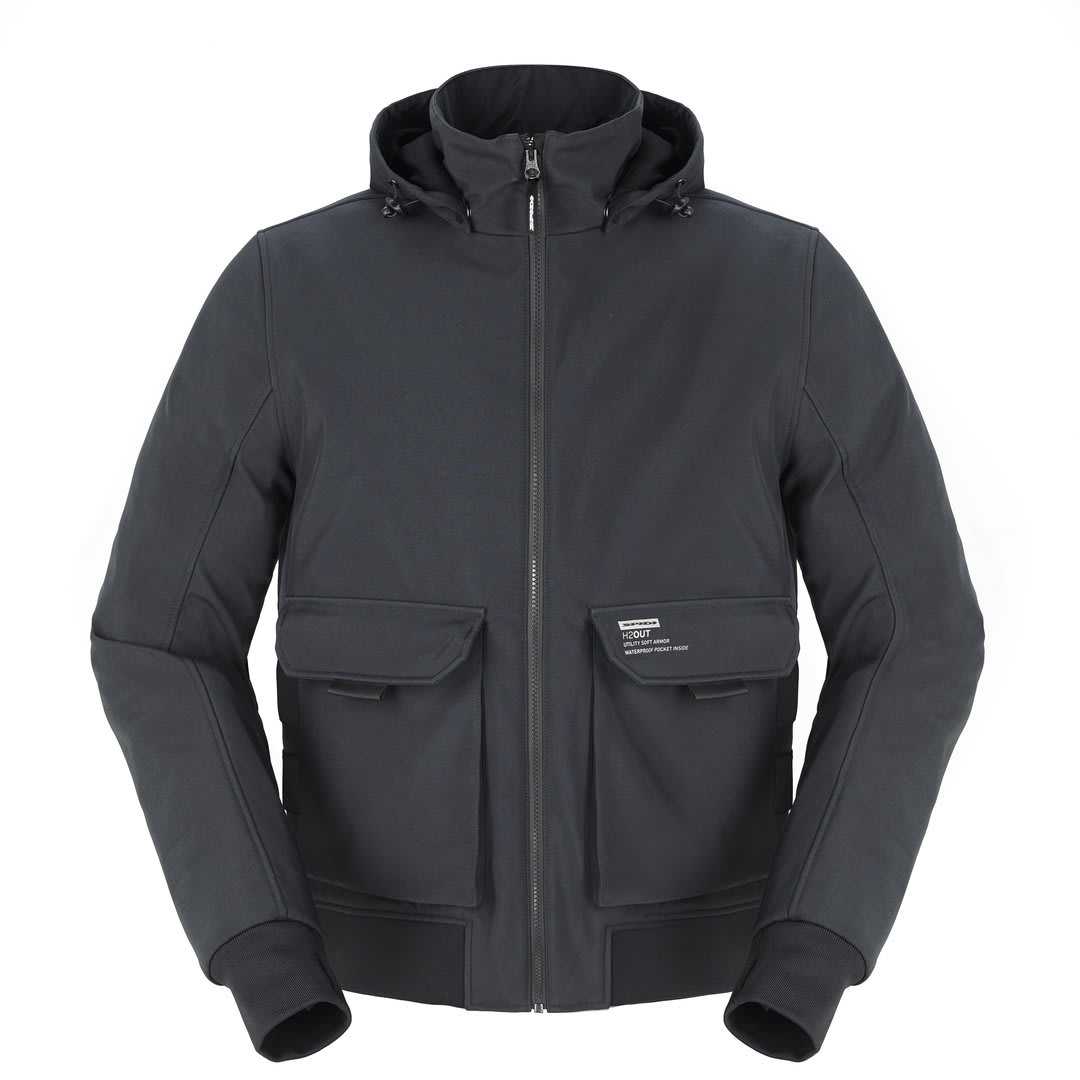 Chaqueta Spidi Metromover H2Out Antracita - 1
