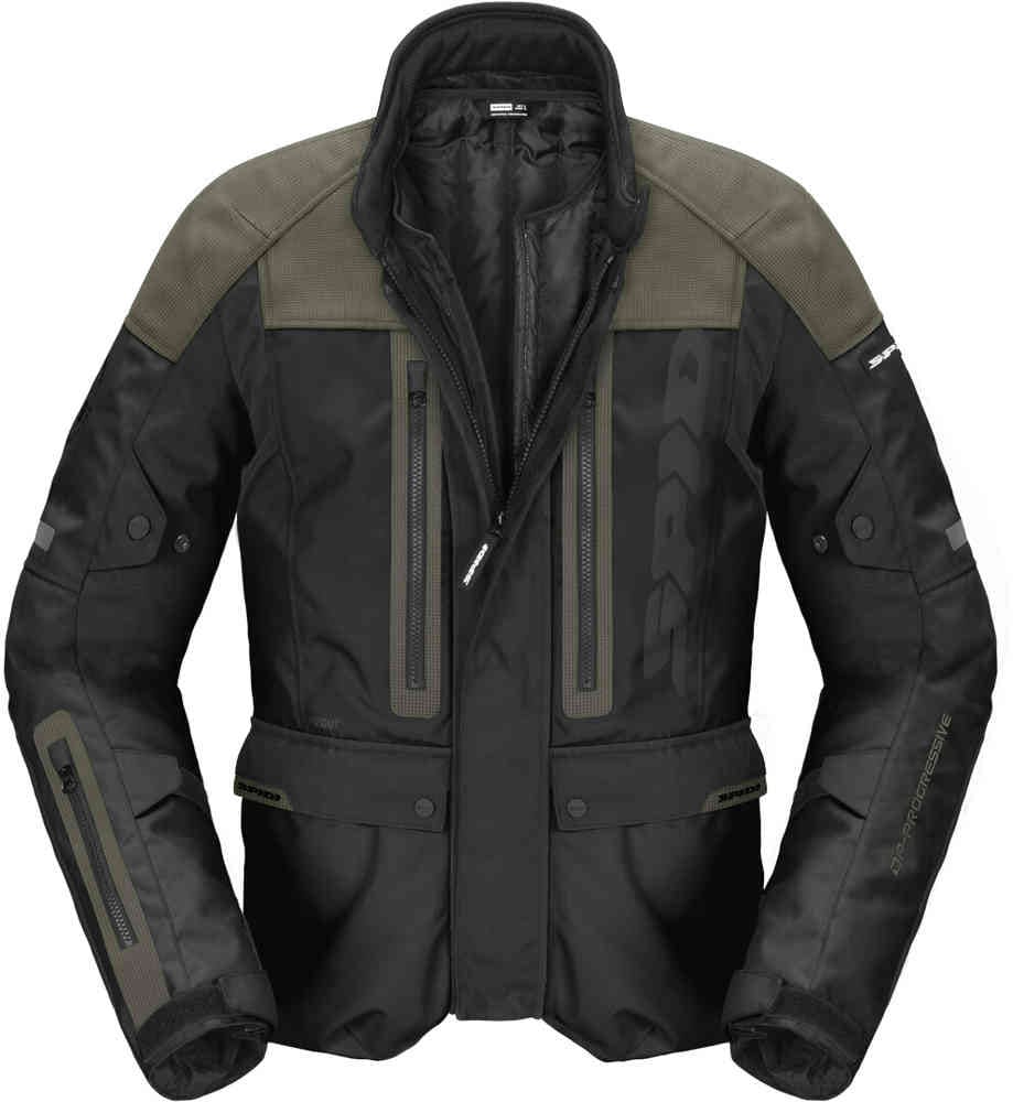 Chaqueta Spidi Traveler 3 EVO H2Out Verde Negro - 1