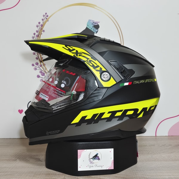 666S Twin Hitrack Negro Amarillo - 3