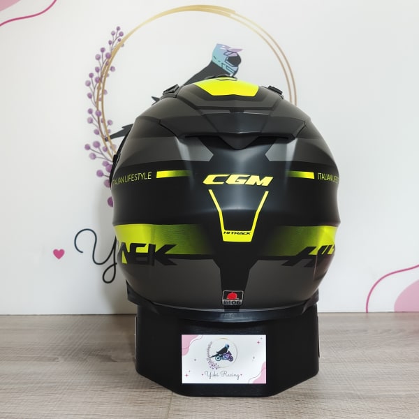 666S Twin Hitrack Negro Amarillo - 4