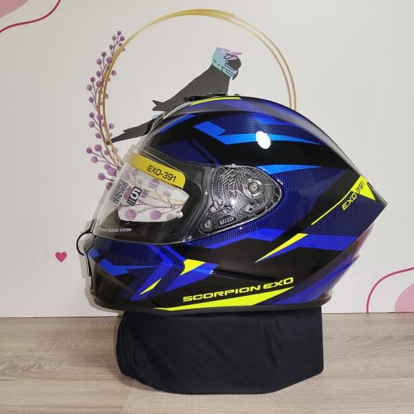 Exo-391 Aaxo Negro Azul - 3