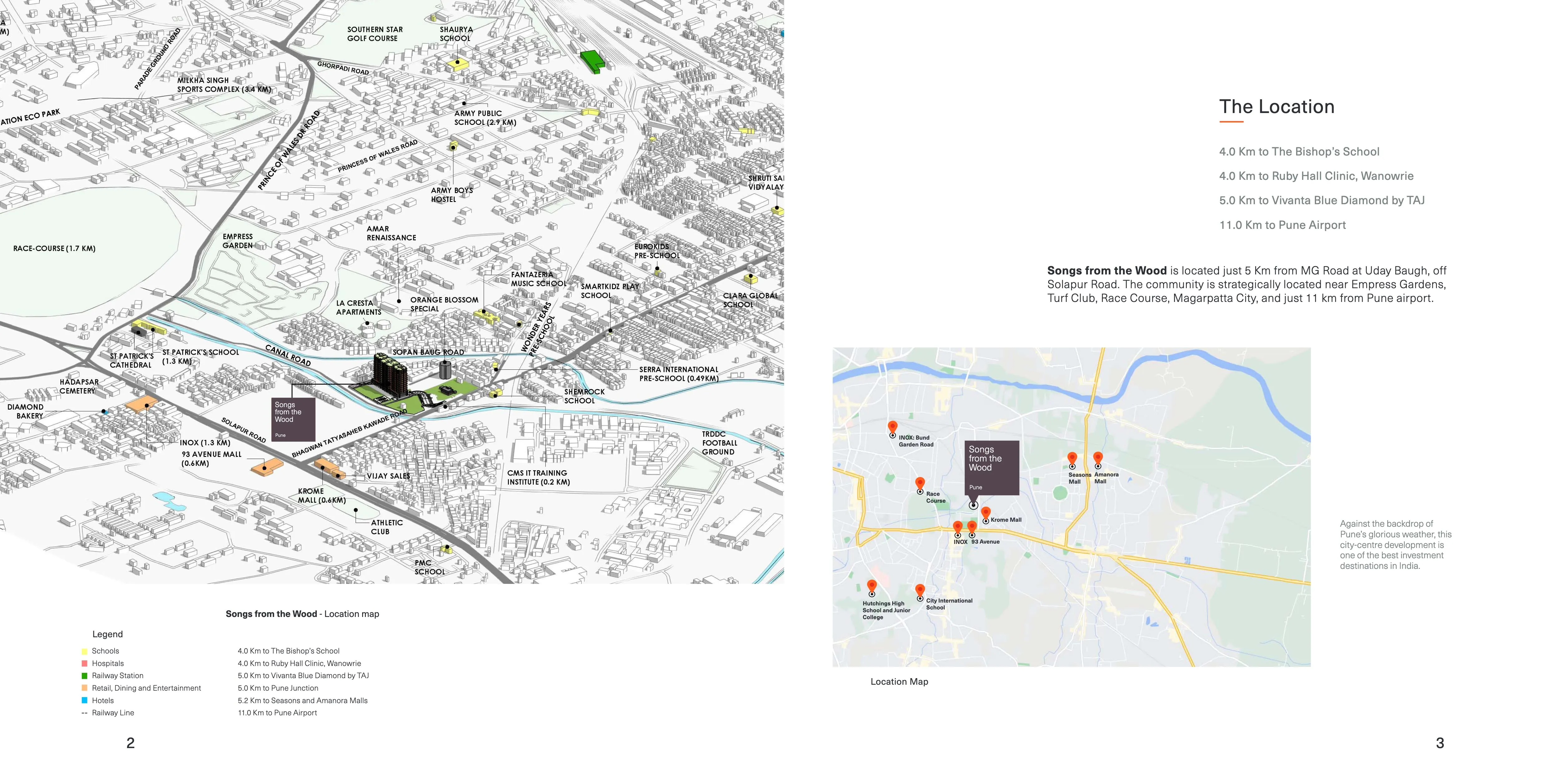 Song from the wood locations
