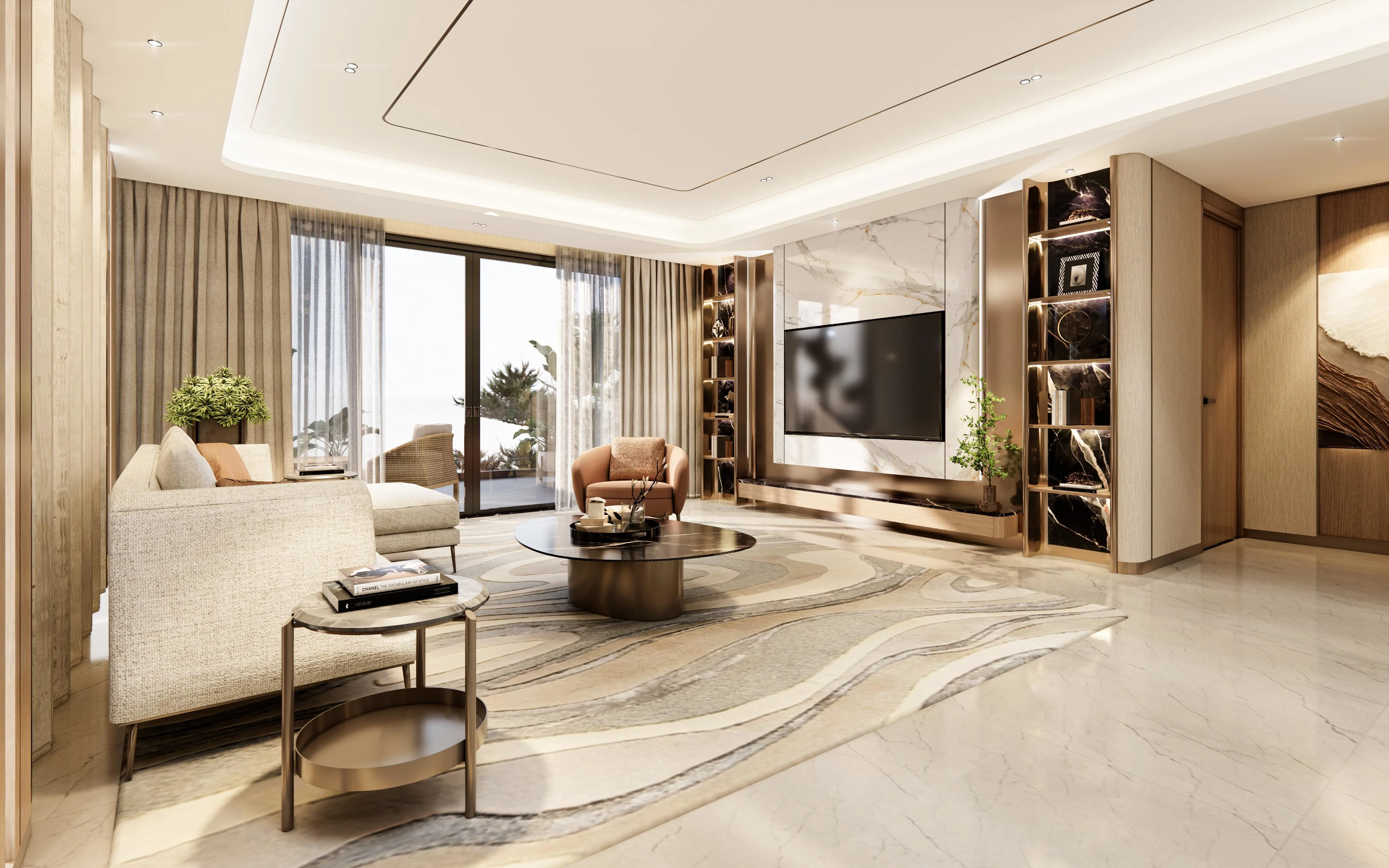 Luxury Apartment Living Room