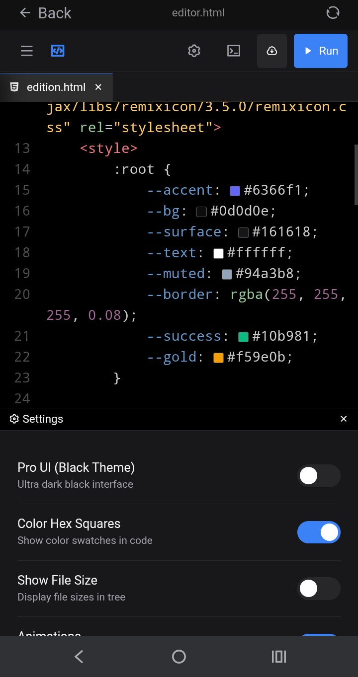 Beyoneer IDE screenshot 2
