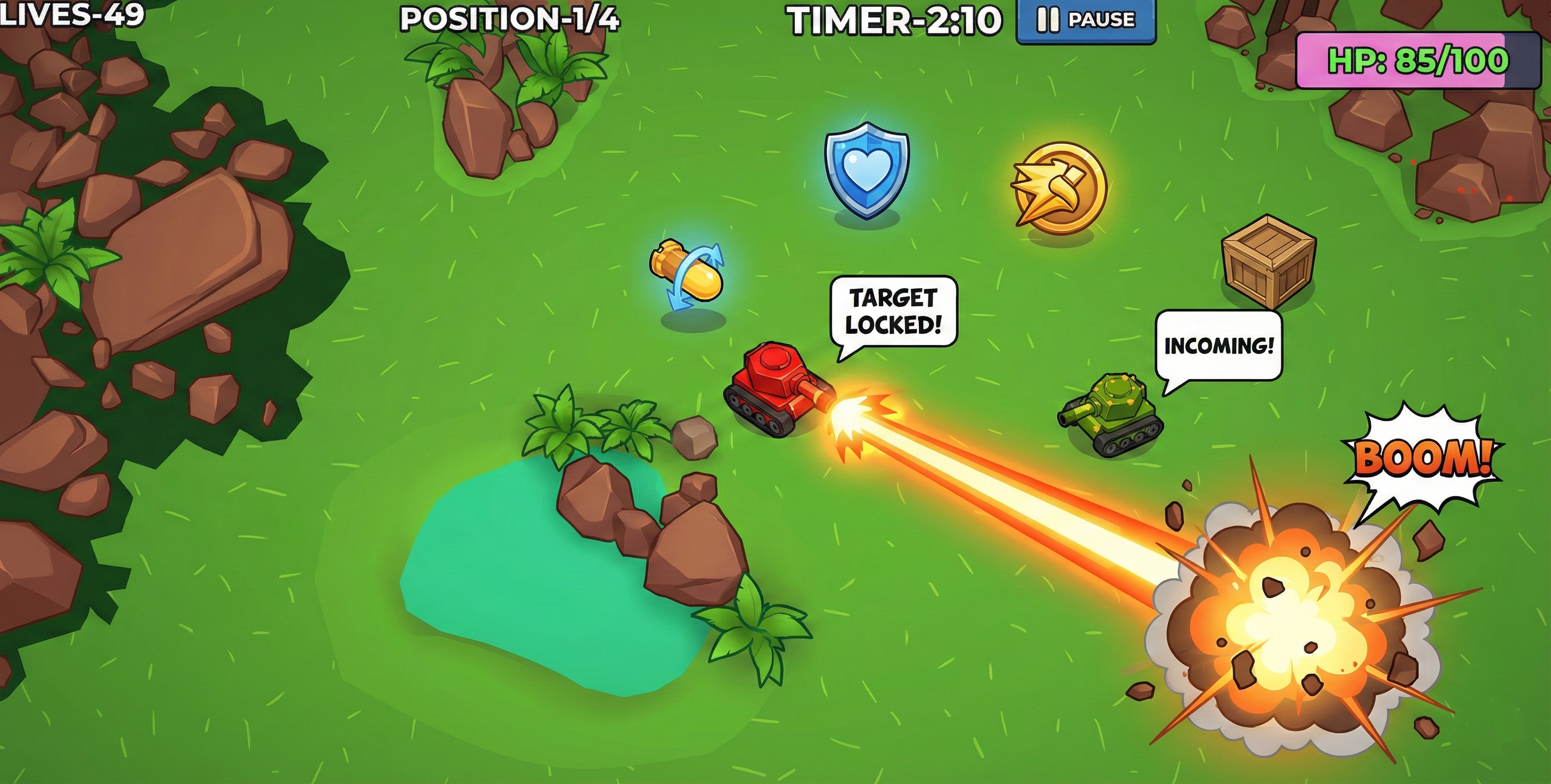 Tank Arena Multiplayer screenshot 4