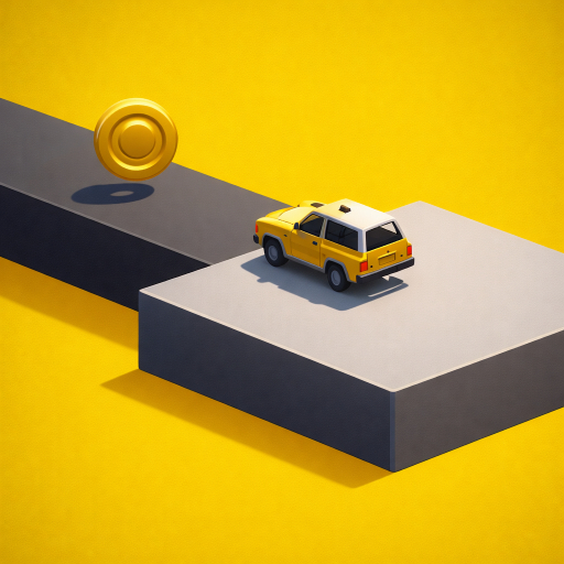 Zig Zag Car Rush icon