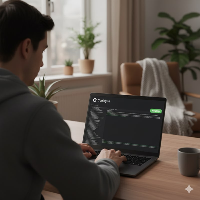 Coolify v4 Dashboard Preview