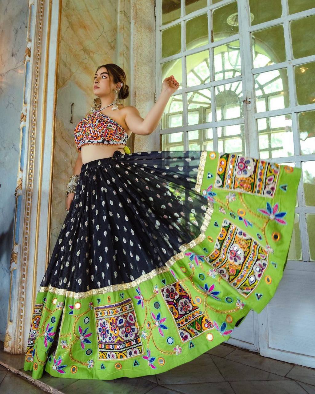 PRINTED LAHENGA CHOLI_LC764