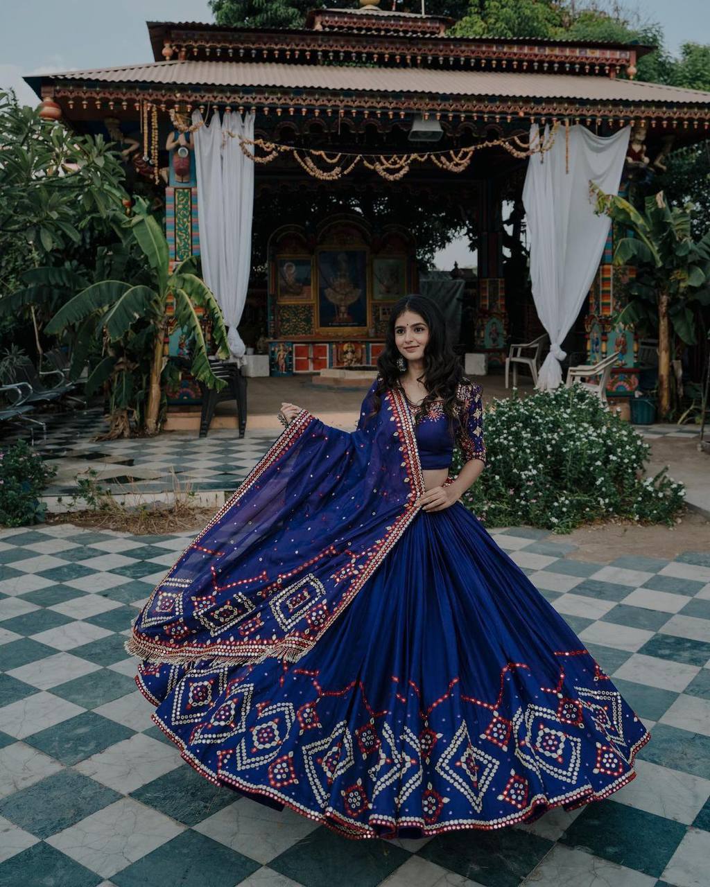 PRINTED LAHENGA CHOLI_LC759