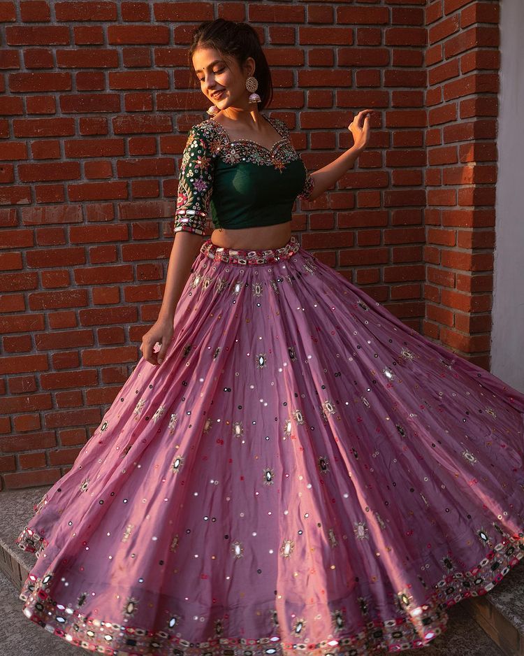 DESIGNER PRINTED LAHENGA CHOLI_LC700