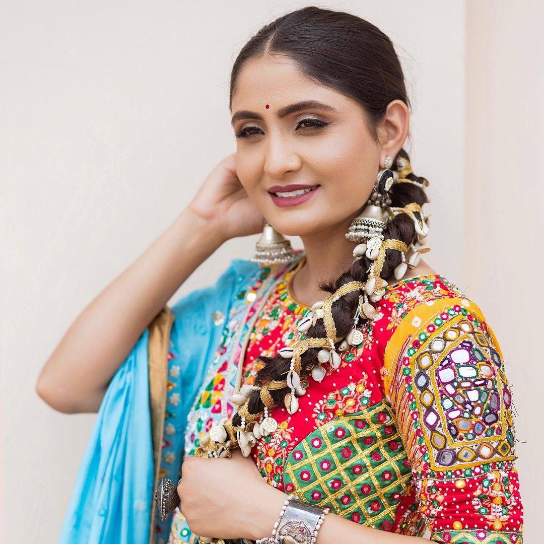 Multicolor Printed Muslin Cotton Lehenga Choli LC176