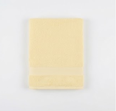 Bamboo Premium Fiber Handtowel Light Yellow