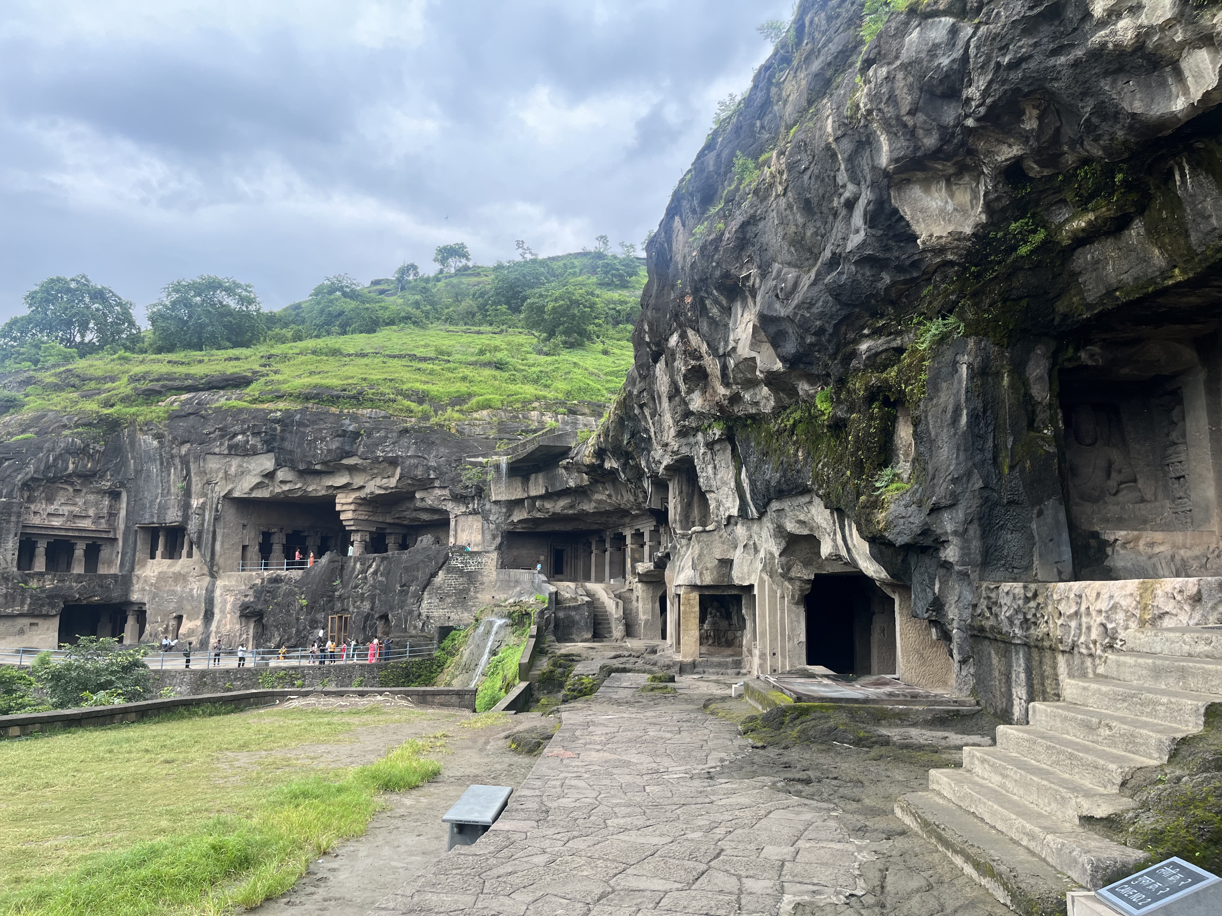 The Ajanta and Ellora caves