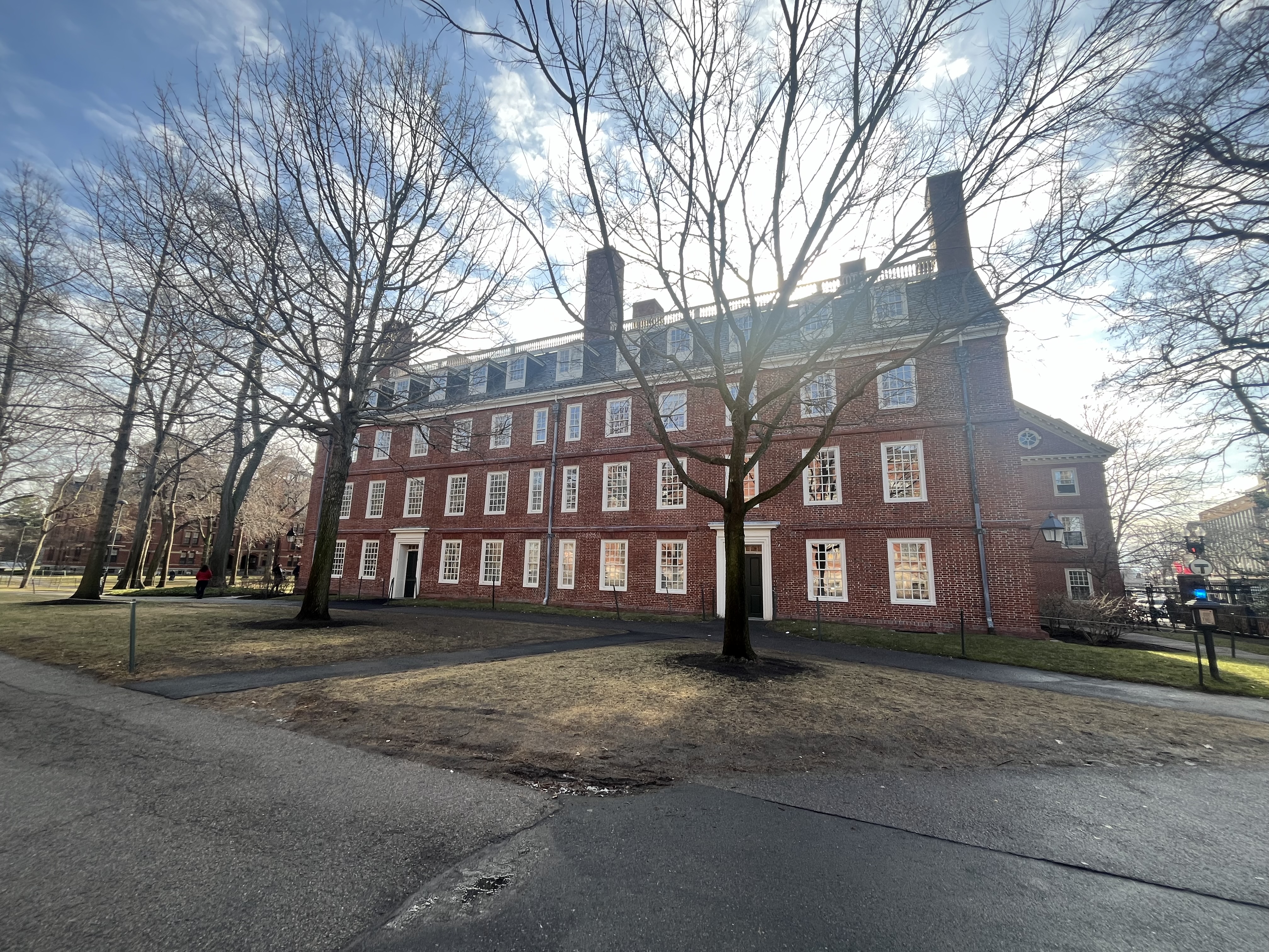 A harvard building