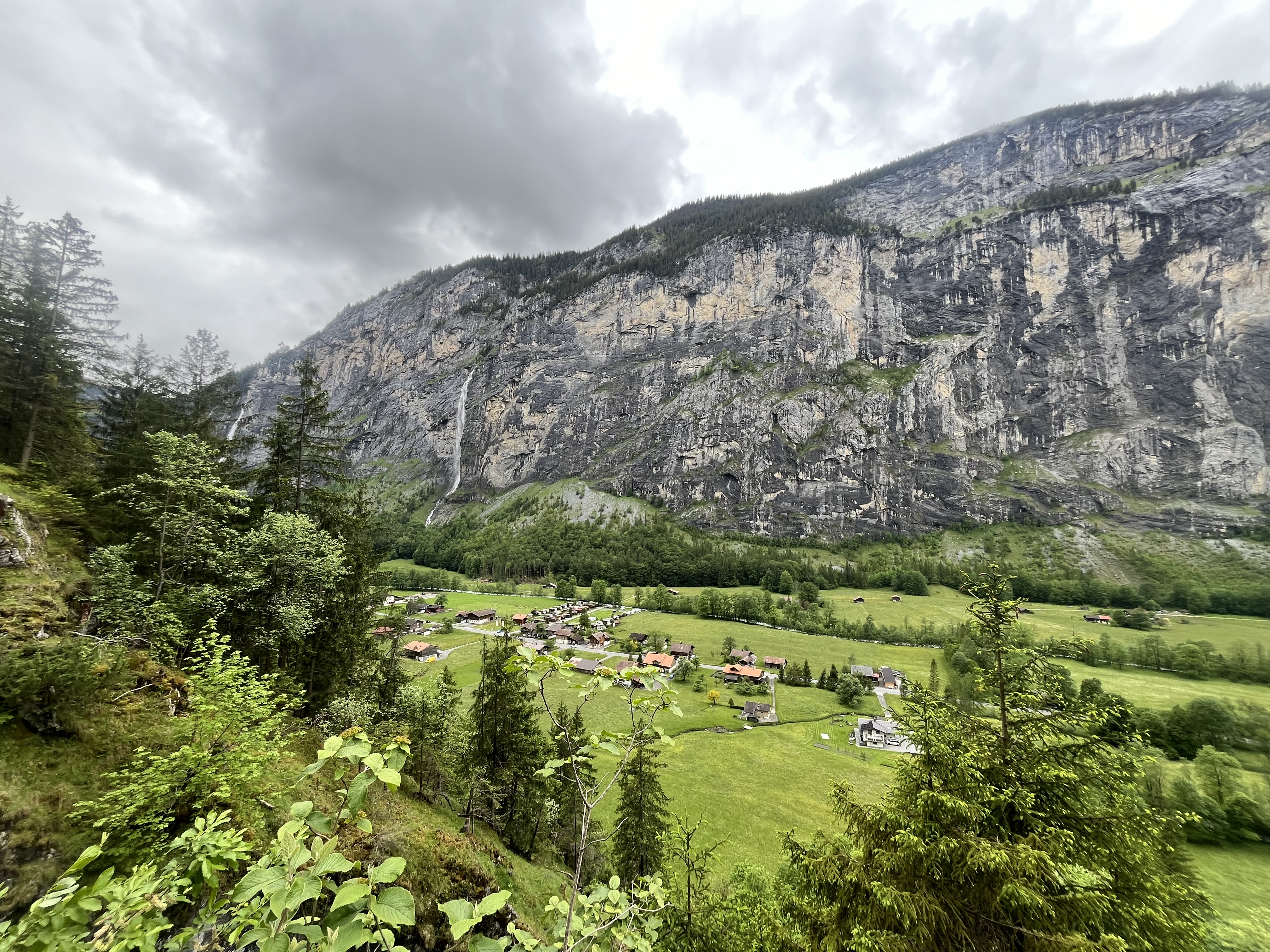 A view of Lauterbrunnen