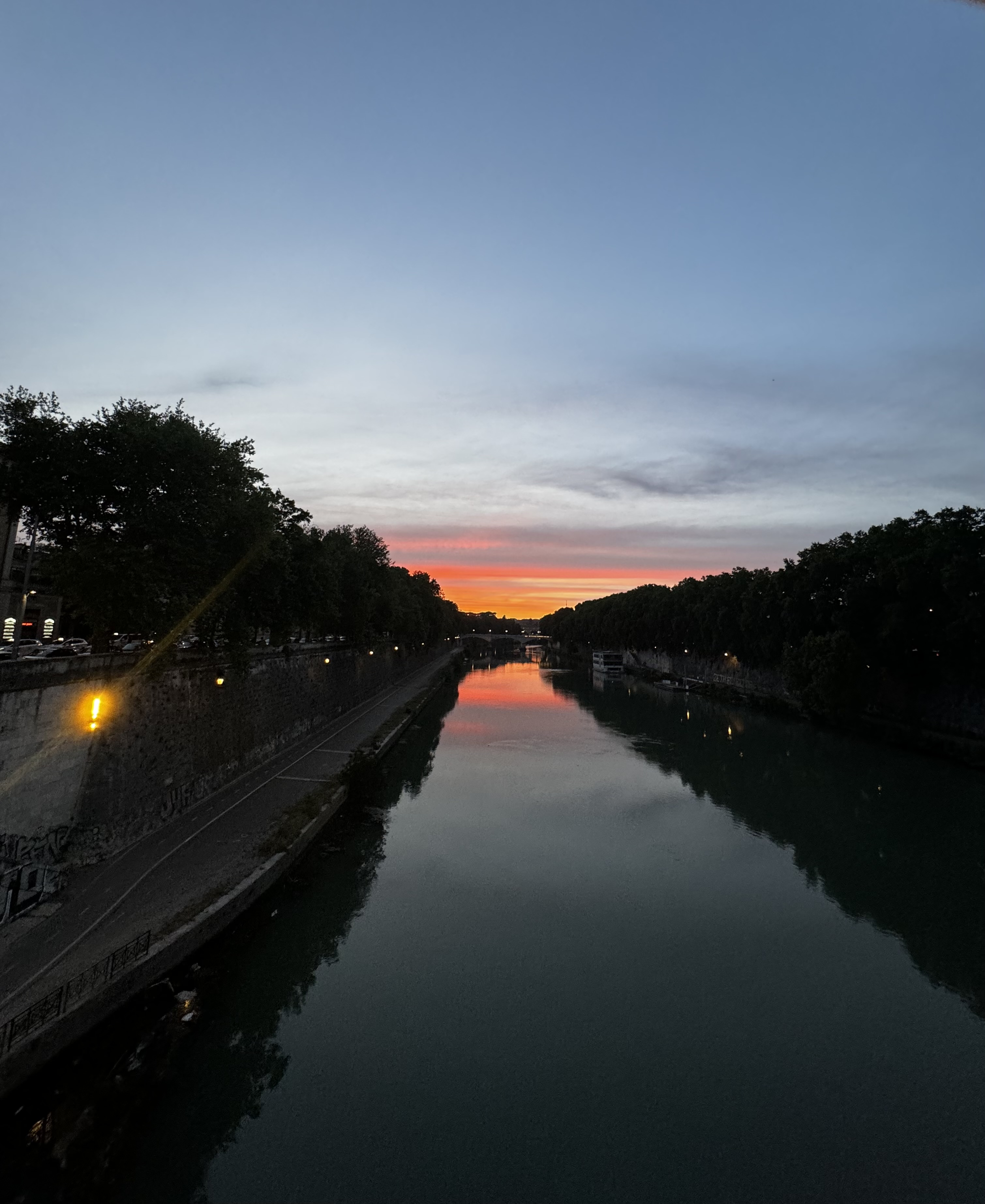 Trastevere at sunset