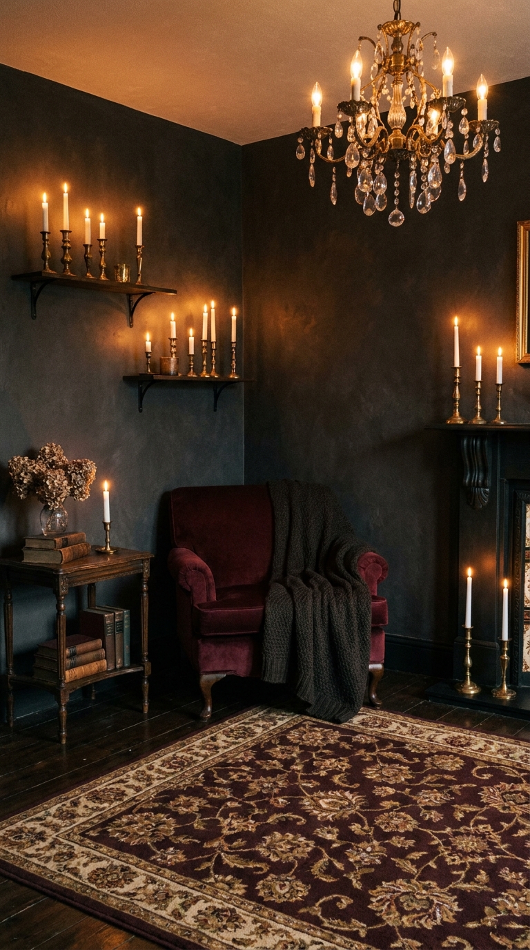 Mood Lighting: Embracing Candlelight and Shadows