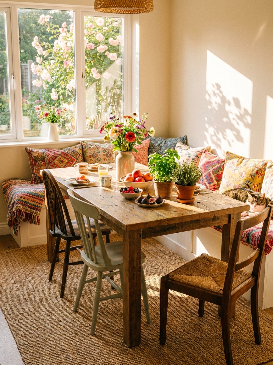 Cozy Breakfast Nook