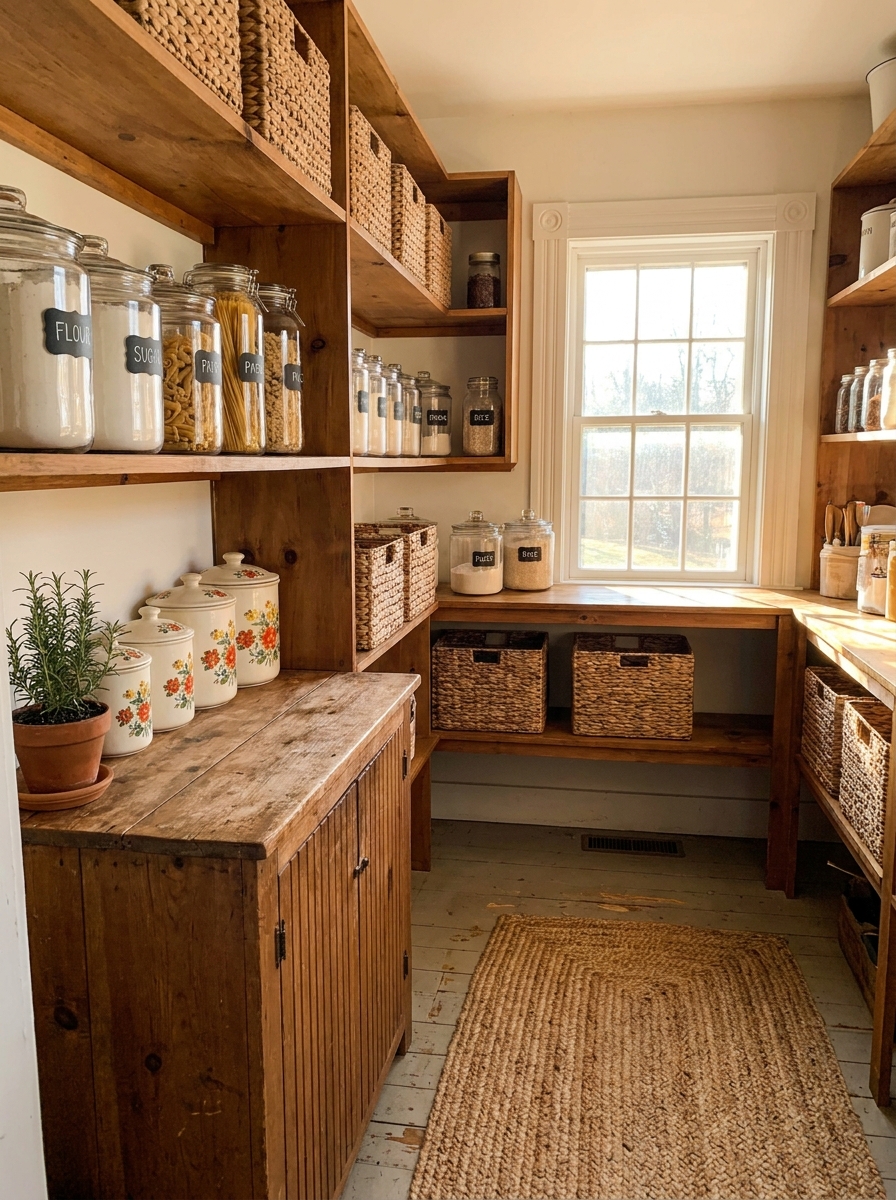 Charming Pantry Decor