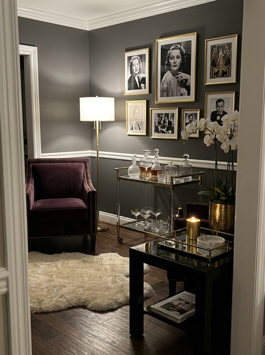 Gold and Brass Accents in All the Right Places