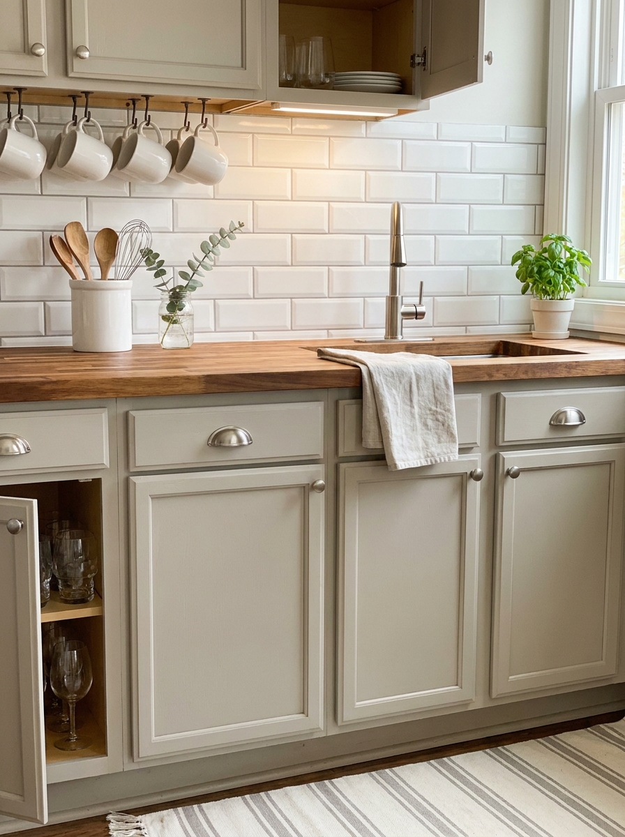 Add a Peel-and-Stick Backsplash That Looks Real